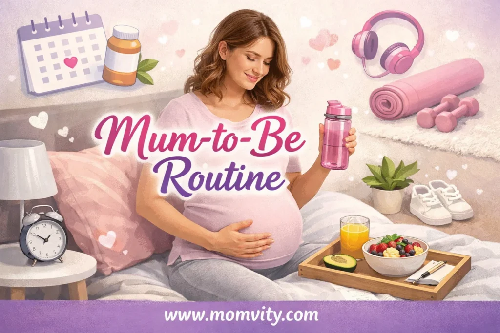 Mum-to-be routine