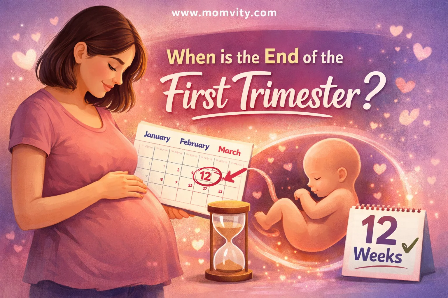 when is the end of the first trimester