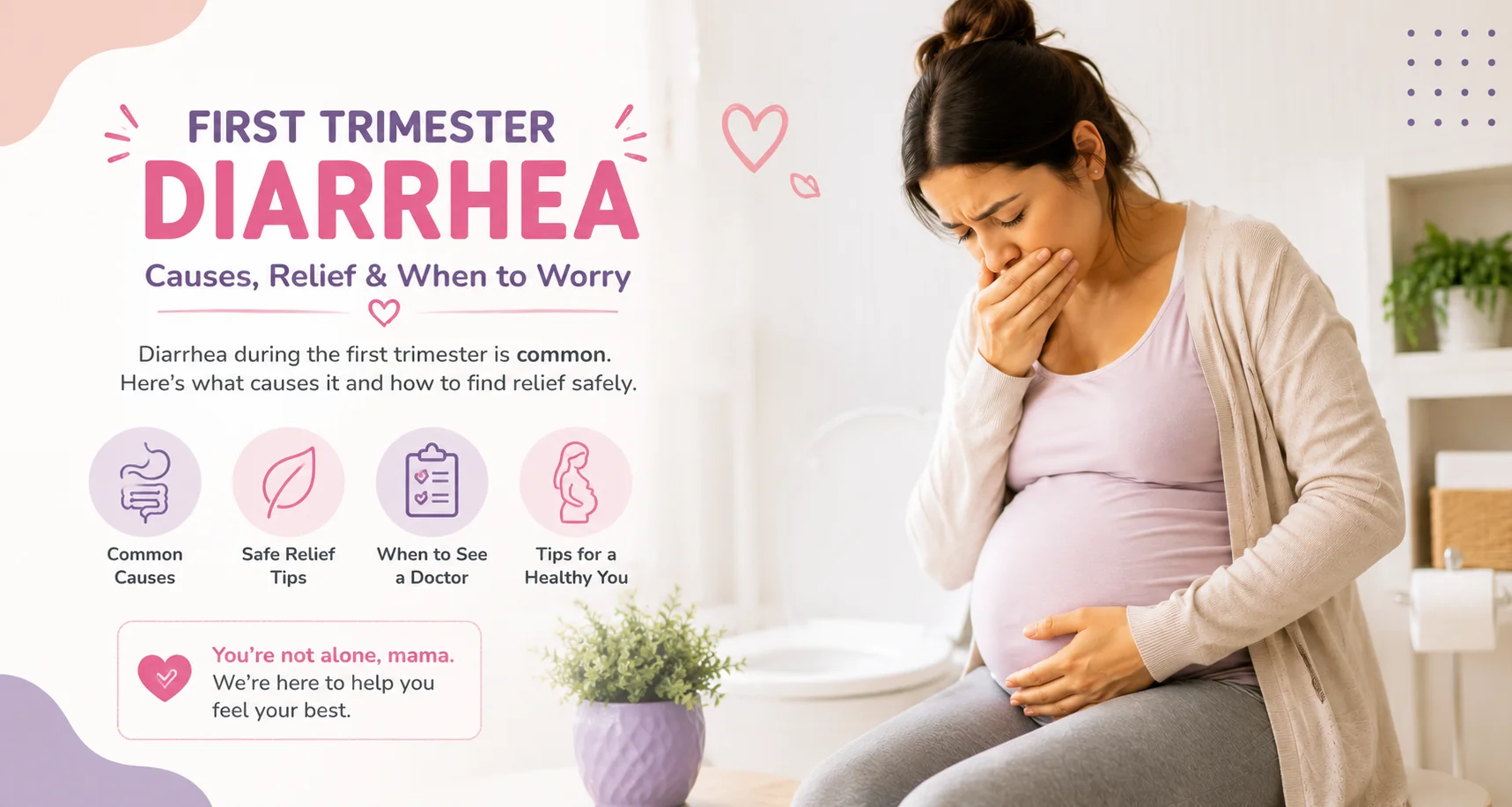 first trimester diarrhea