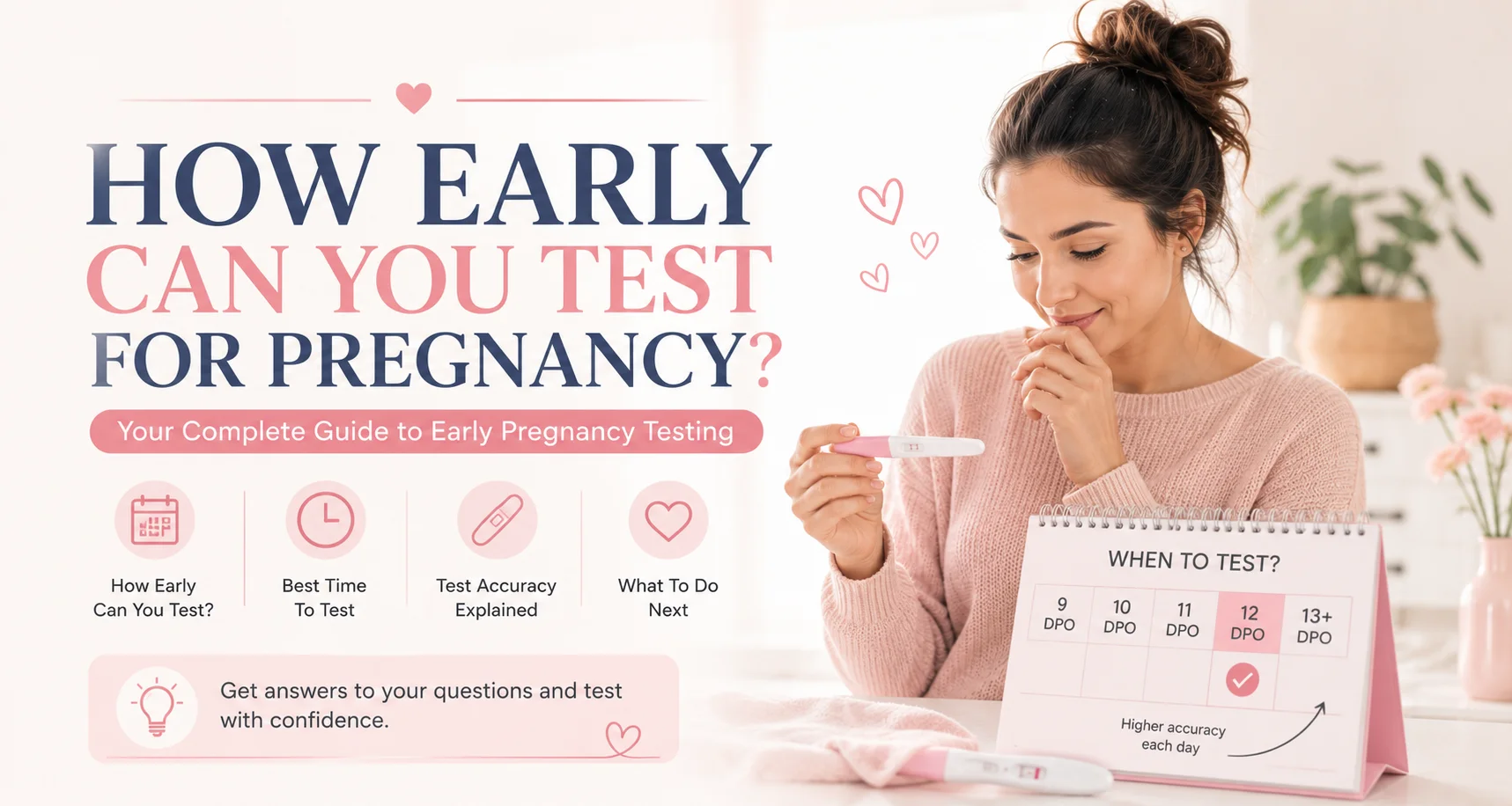 how early can you test for pregnancy