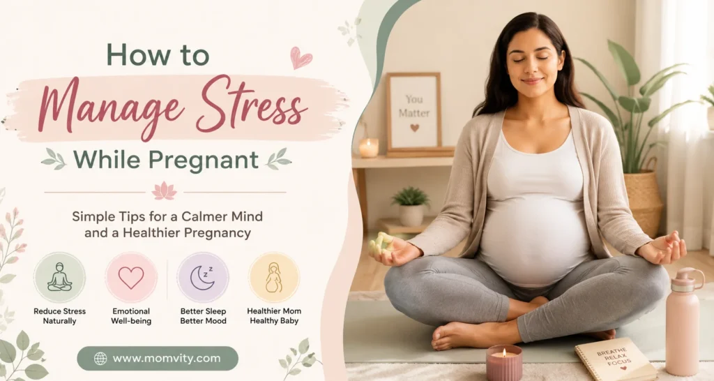how to manage stress while pregnant