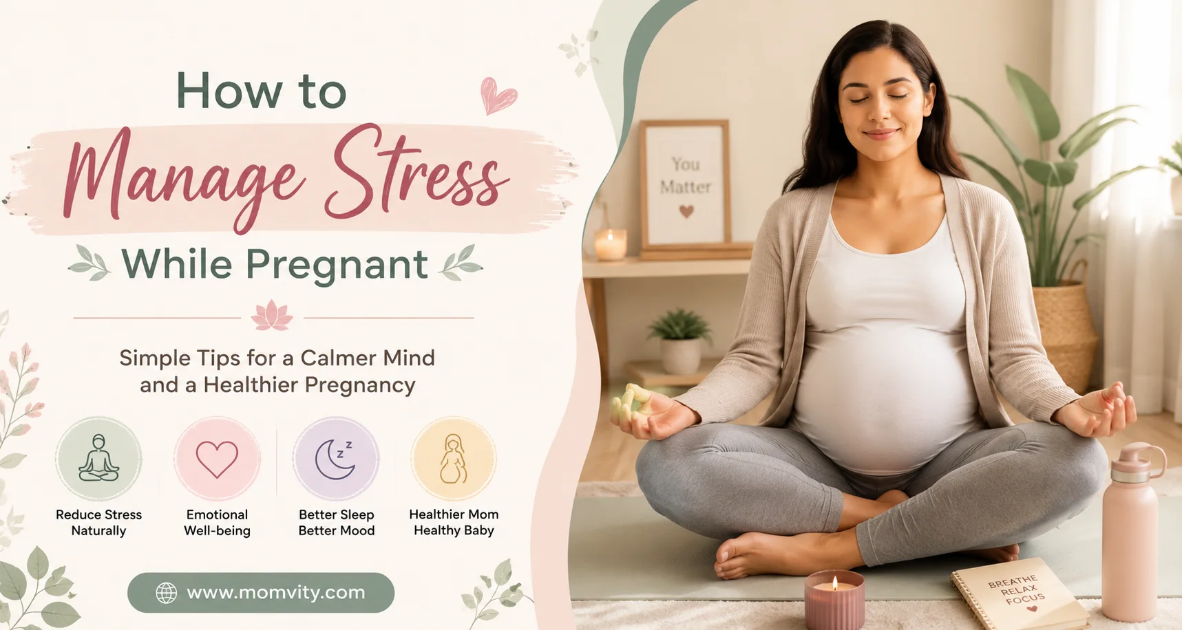 how to manage stress while pregnant