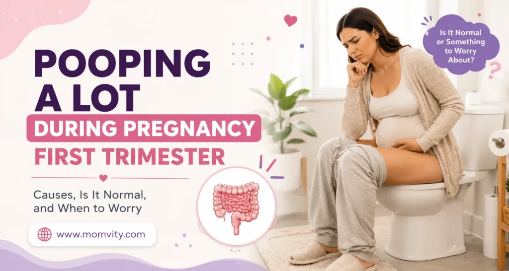 pooping a lot during pregnancy first trimester