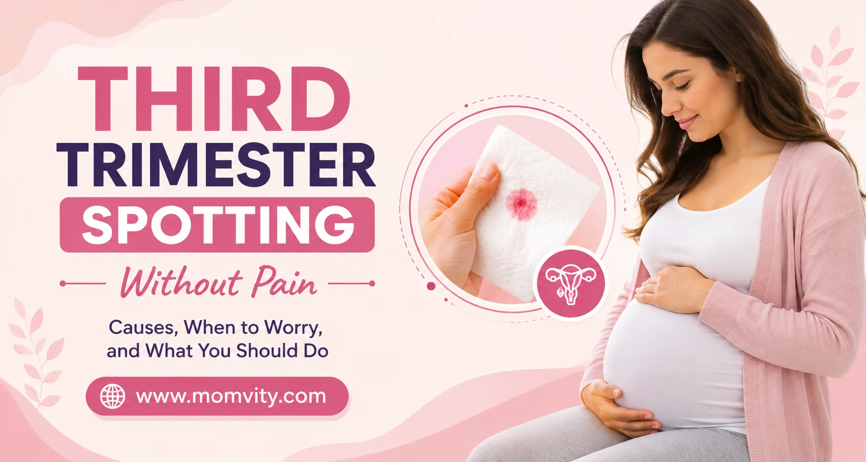 third trimester spotting without pain
