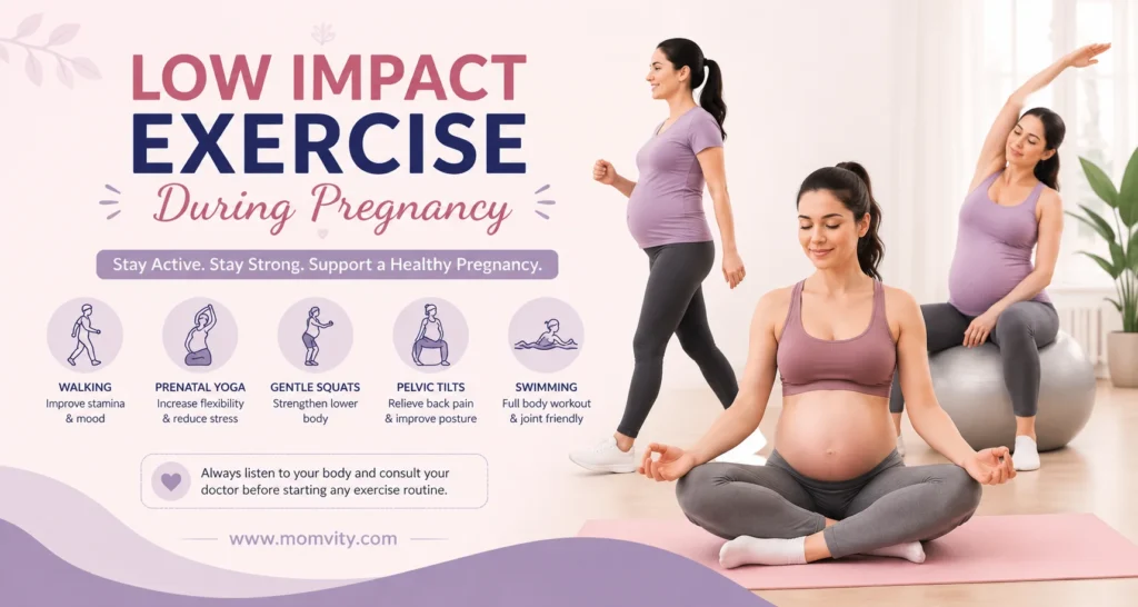 low impact exercise during pregnancy