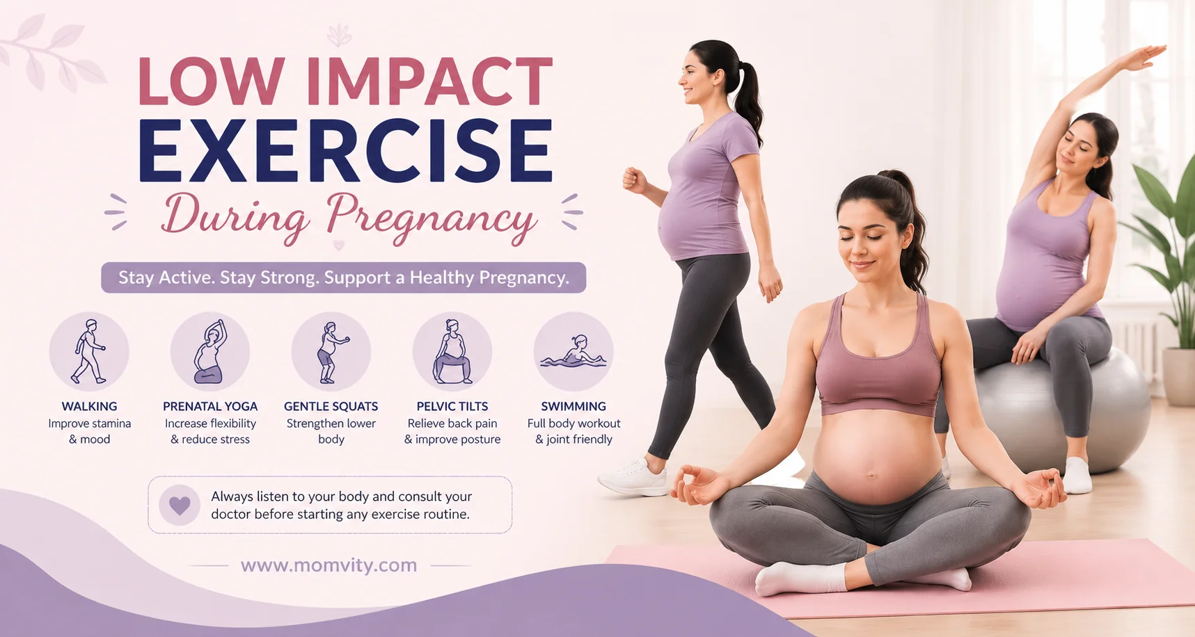low impact exercise during pregnancy