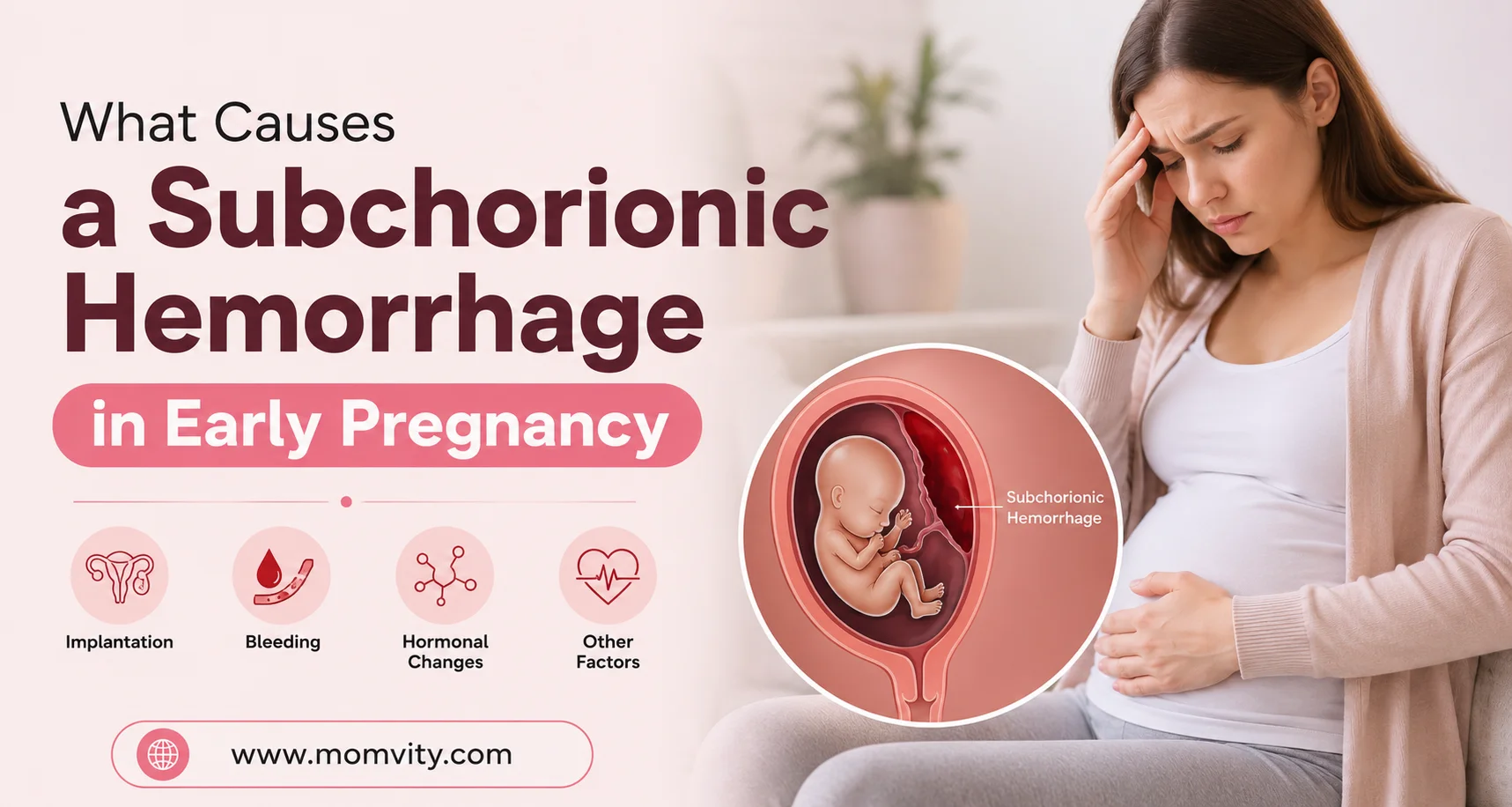 what causes a subchorionic hemorrhage in early pregnancy
