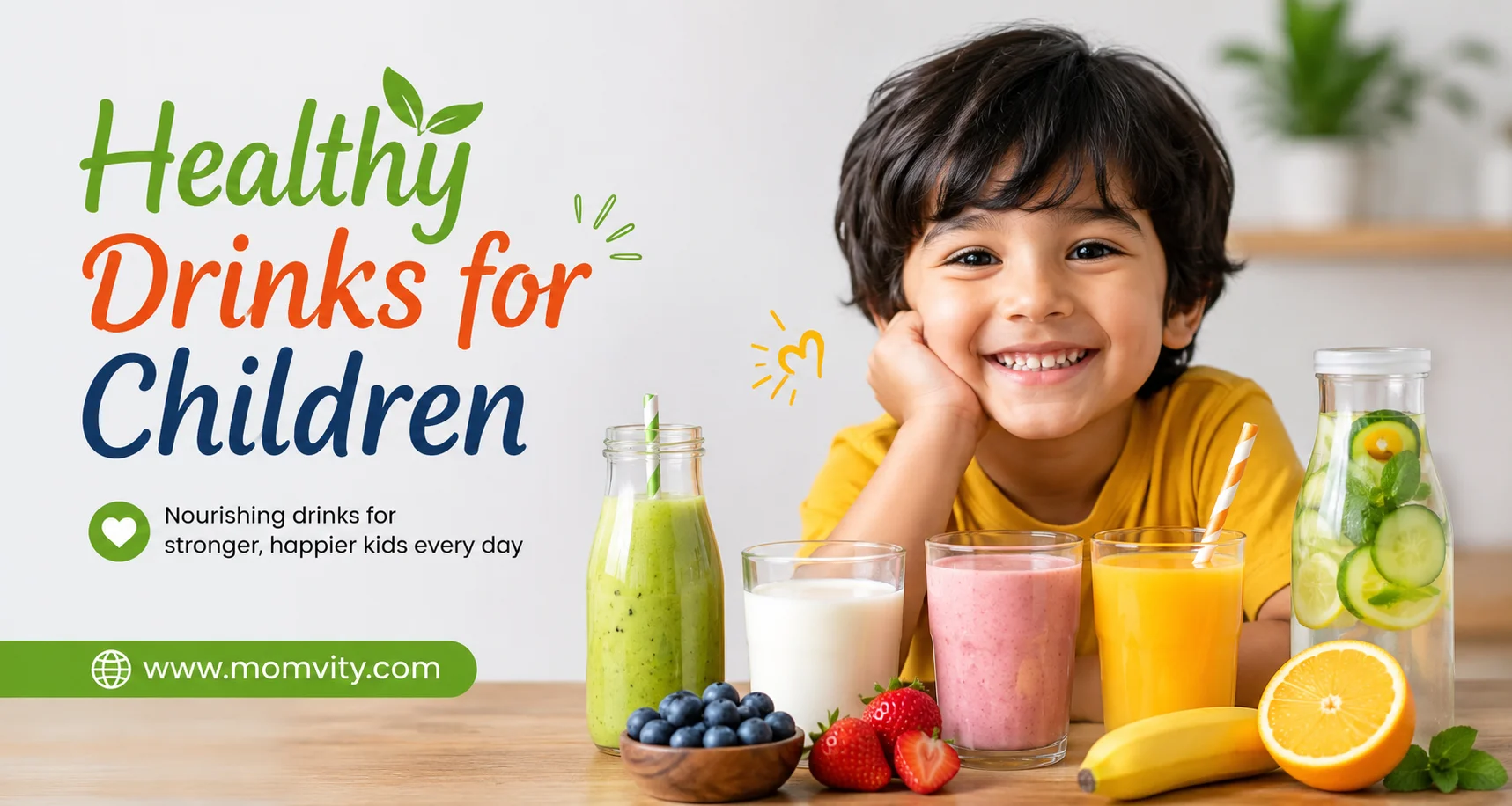 Healthy drinks for children