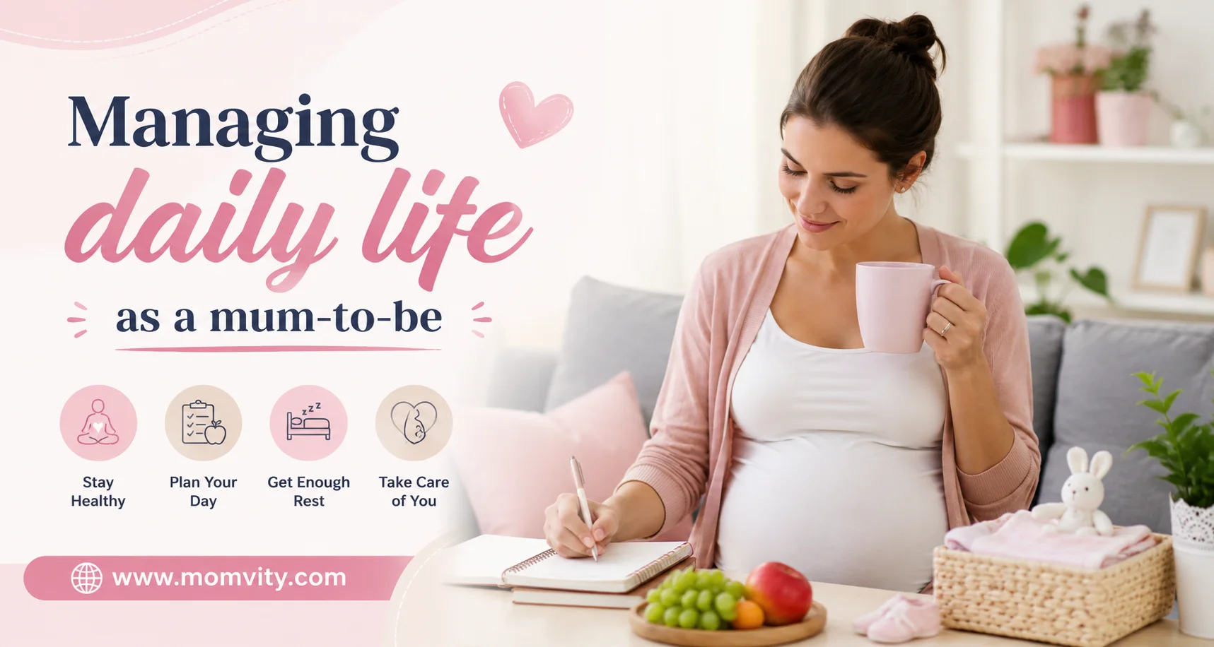 Managing daily life as a mum-to-be