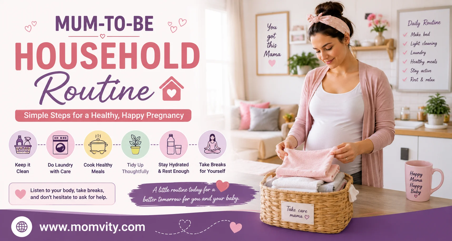 Mum-to-be household Routine